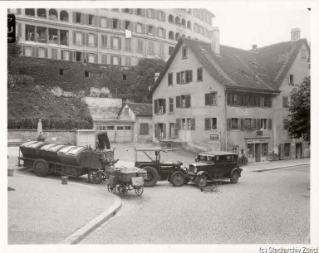 Verkehrsunfall, Kurvenstrasse-Beckenhofstrasse (1933)